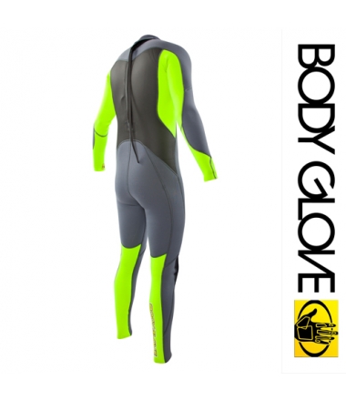 Body Glove 2015 Method 2.0 Bk/Zip 3/2 Fullsuit Green