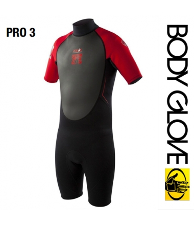 Body Glove 2015 Pro3 2/1 Springsuit Shorty Red