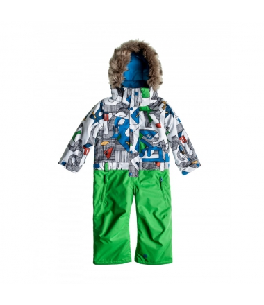 Quiksilver Rookie 5K Kids Suit Aop Moldan