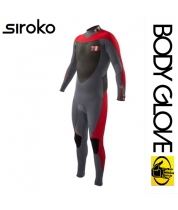 Body Glove 2015 Siroko Bk/Zip 4/3 Fullsuit Red